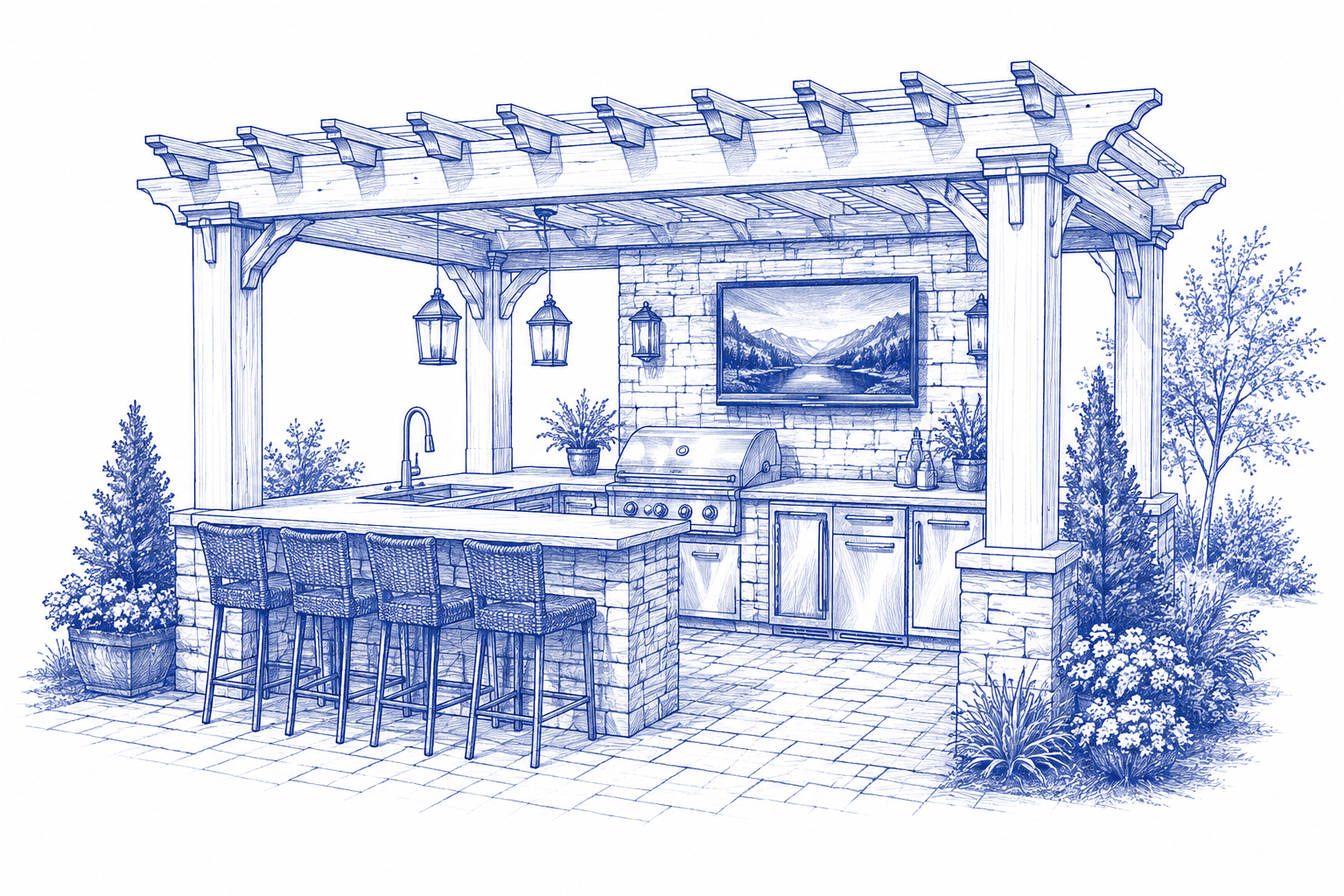 Outdoor Kitchens and Entertainment